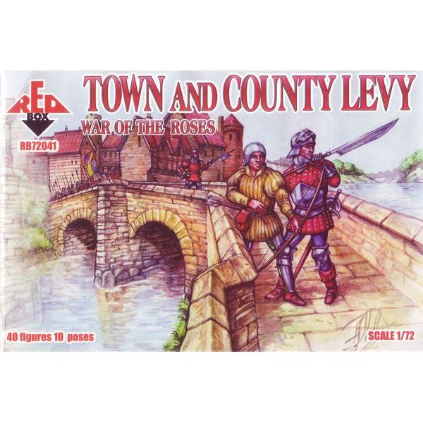 Town & Country Levy, War of the Roses 2 - 1:72e - Red Box - RB72041