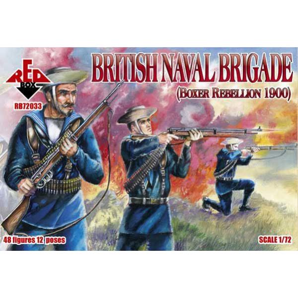 British naval brigade, Boxer Rebellion - 1:72e - Red Box - RB72033