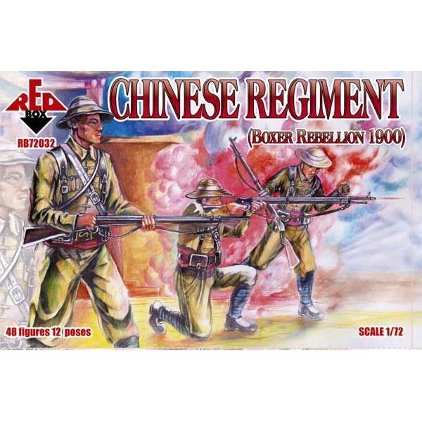 Chinese Regiment, Boxer Rebellion 1900 - 1:72e - Red Box - RB72032