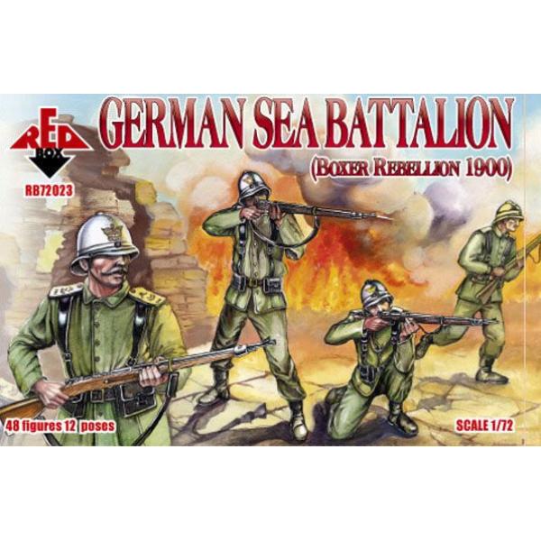 German sea battalion, Boxer Rebellion - 1:72e - Red Box - RB72023