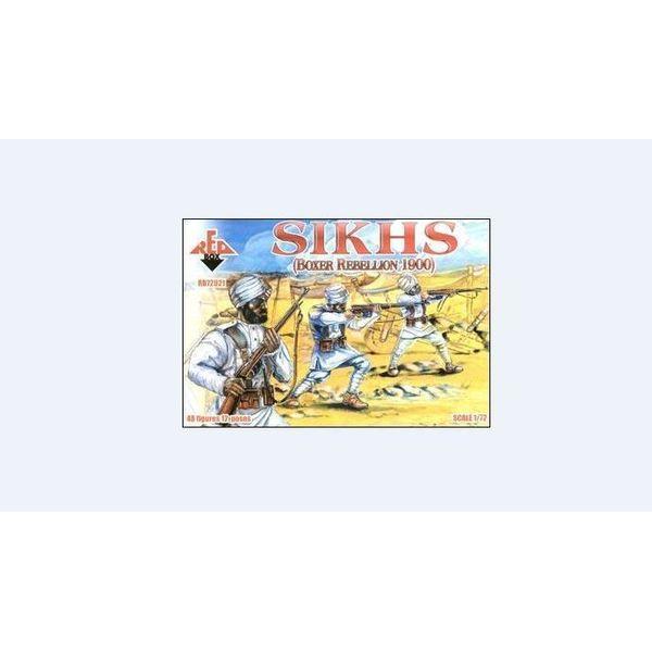 Sikhs, Boxer Rebellion 1900 - 1:72e - Red Box - RB72021