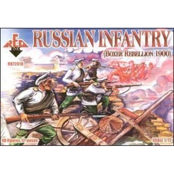 Russian Infantry, Boxer Rebellion 1900 - 1:72e - Red Box - RB72018