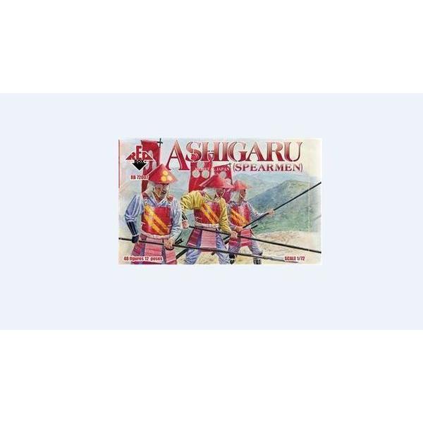 Ashigaru (Spearmen) - 1:72e - Red Box - RB72007