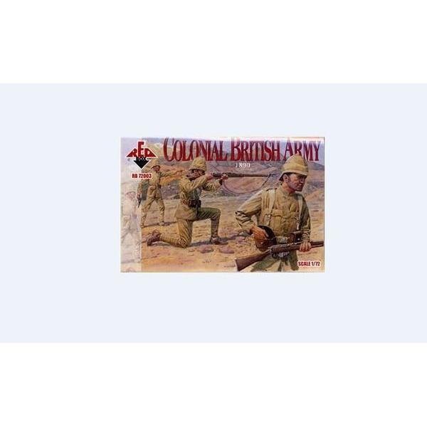 Colonial British Army, 1890 - 1:72e - Red Box - RB72003