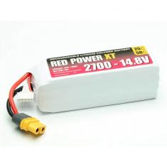 Batterie Lipo RED POWER XT 4S 2700mAh 14,8V XT60