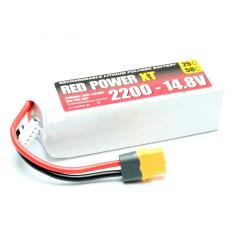 Batterie Lipo RED POWER XT 4S 2200mAh 14,8V XT60