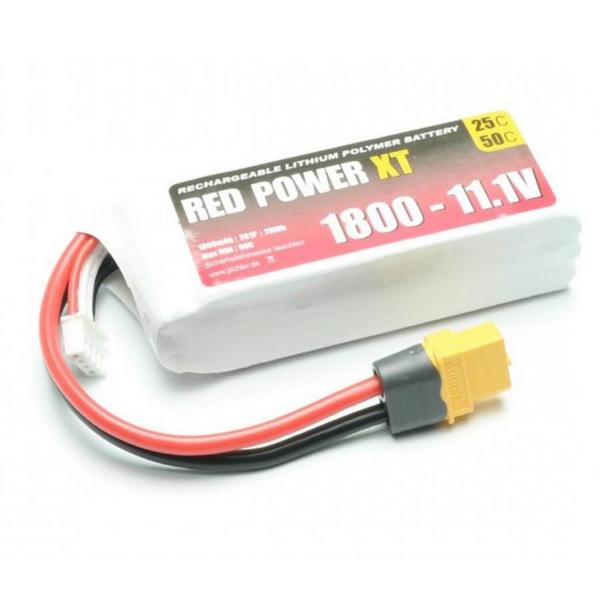 Batterie Lipo RED POWER XT 5S - MPL-15435