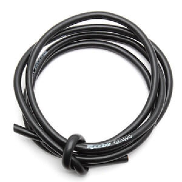 Reedy Pro Fil Silicone 12AWG (2.05mm diam - 3.31mm2 sect) Noir (1m) - AS647