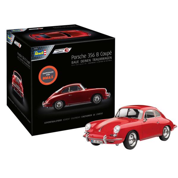 Calendario de adviento: maqueta de coche Porsche 356 B Coupé - Easy Click - Revell-01029