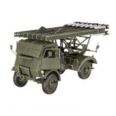 Militärfahrzeugmodell : W.O.T. 8 BM-13-16 Katyusha-Cargo
