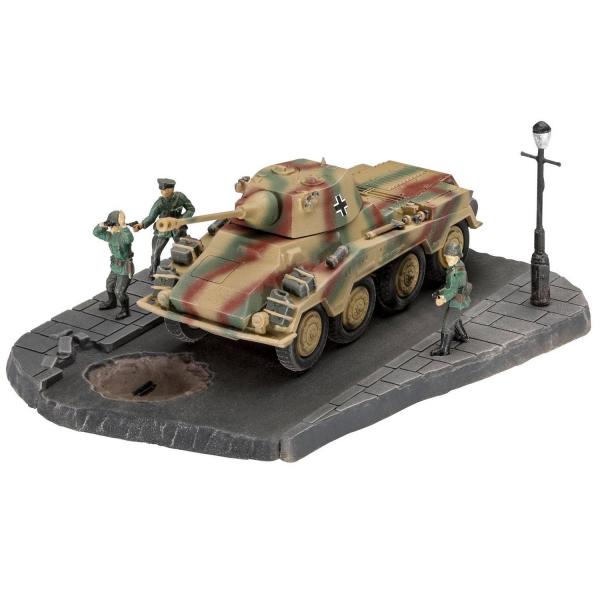 Maquette véhicule militraire : Sd.Kfz. 234/2 Puma - Revell-63288