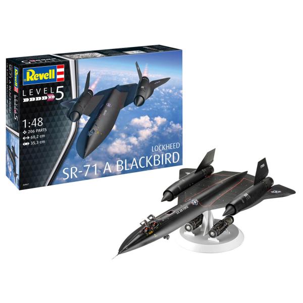 Aircraft model: Lockheed SR-71 A Blackbird - Revell-04967