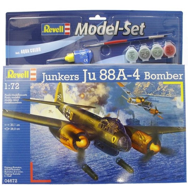 Model Set Junkers Ju88 A-4 B - Revell - Revell-64672