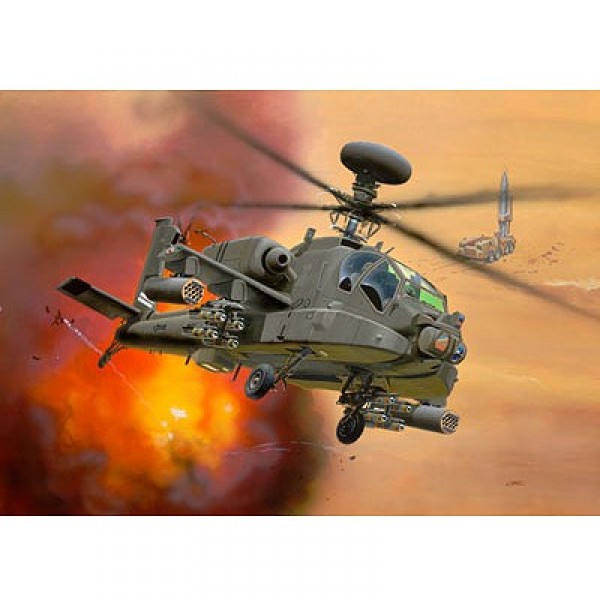 AH-64D Longbow Apache - 1:144e - Revell - Revell-04046