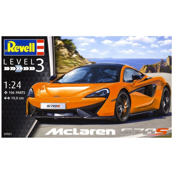 McLaren 570S - 1:24e - Revell - Revell-07051