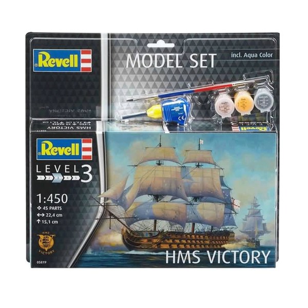 Model Set HMS Victory - 1:450e - Revell - Revell-65819