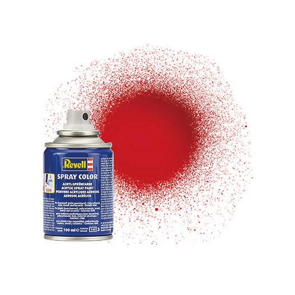 Spray Color Rouge Vif Bombe 100ml - Revell - Revell-34131
