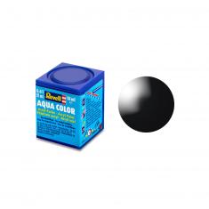 Peinture Maquette Revell Aqua Noir Brillant - 07 