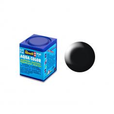 Peinture Maquette Revell Aqua Noir Satine - 302 