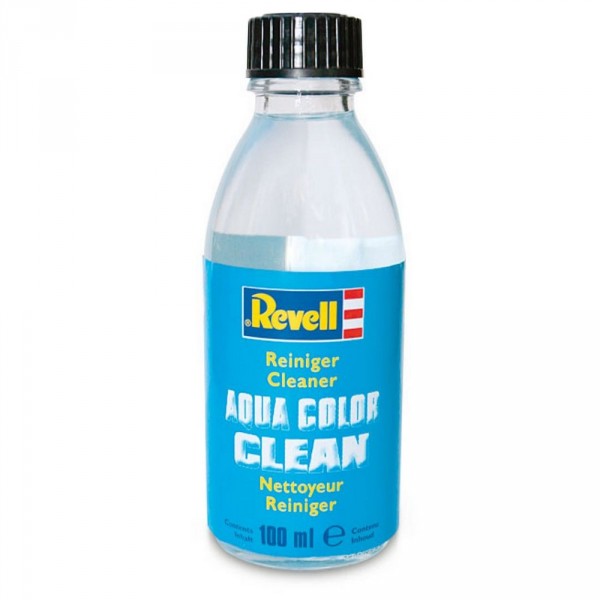 Nettoyeur de pinceaux Aqua Color Clean : Flacon de 100 ml - Revell-39620