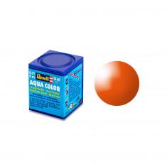 Aqua Color: Bright orange