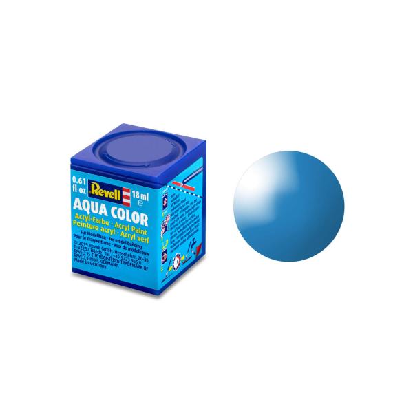Aqua Color: Glänzendes Himmelblau - Revell-36150