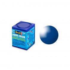 Aqua Color: Brilliantes französisches Blau