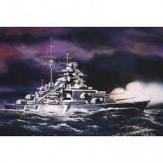 Maqueta de barco: Bismarck 1/1200