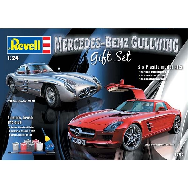 Maquettes voitures : Gift Set : Mercedes:Benz Gullwing - Revell-05716