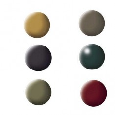 Military <br>Colors: 6 jars