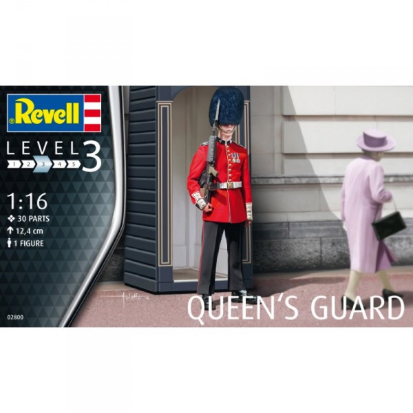 Figurine pour maquette : Garde de la Reine d'Angleterre - Revell-02800