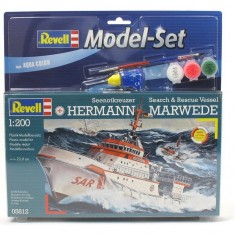 Maquette bateau : Model-Set : DGzRS Hermann Marwede
