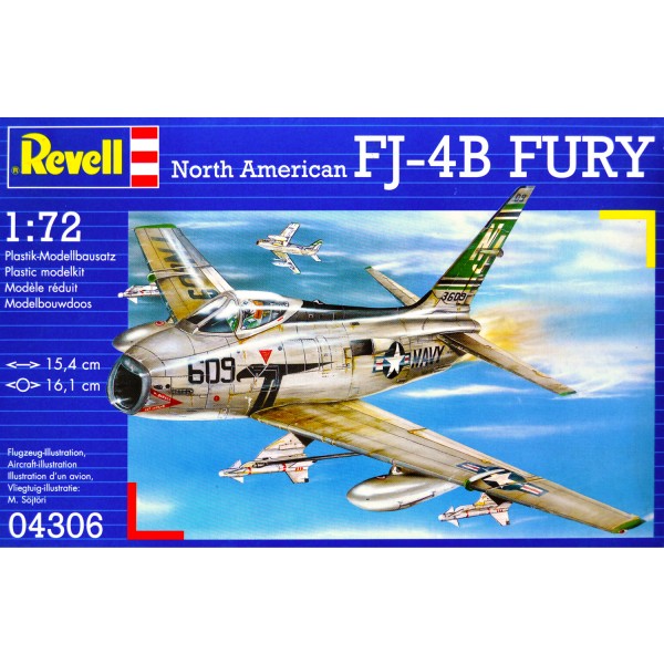 Maquette avion : North American FJ-4B Fury - Revell-04306