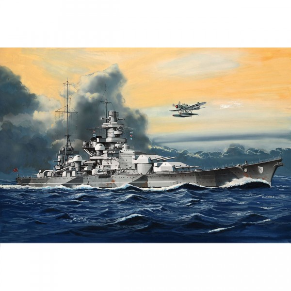 Maquette bateau : Battleship Scharnhorst - Revell-05136