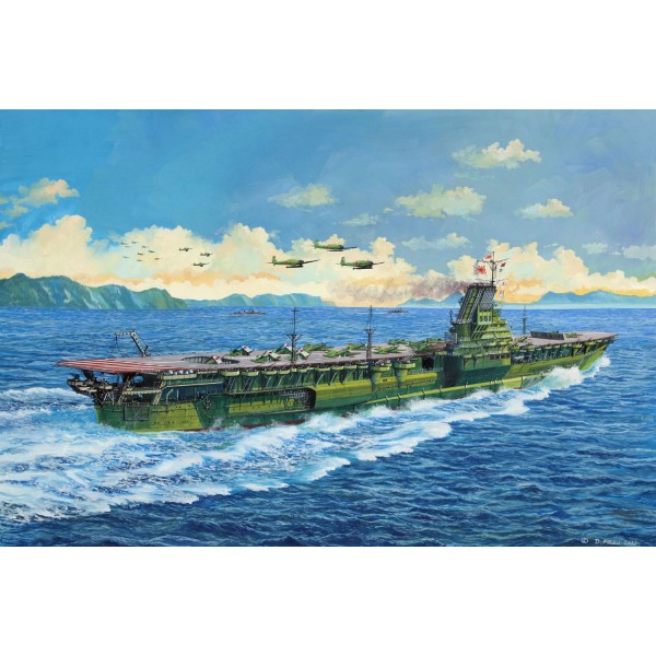 Maquette bateau : Model-Set : Porte-avions japonais Shinano - Revell-65816