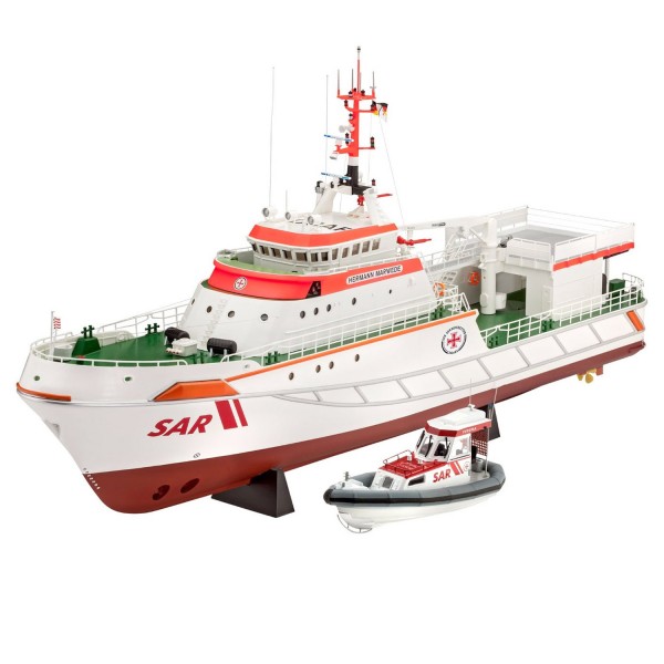 Maquette bateau : Search & Rescue Vessel HERMANN MARWEDE - Revell-05220