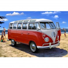 Busmodell: Modell-Set: Volkswagen T1 Samba Busamba