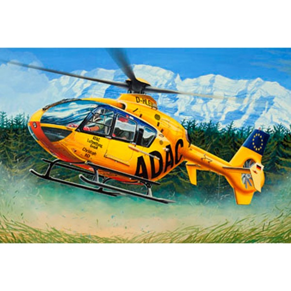 Maquette hélicoptère : Easy Kit : EC 135 ADAC - Revell-06598