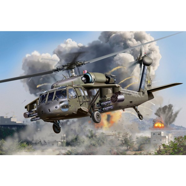 Maquette hélicoptère : Model-Set : Hélicopère de transport UH-60A - Revell-64940