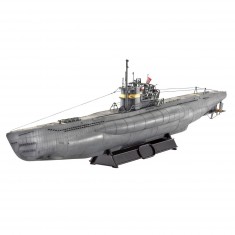 Maquette sous-marin allemand U-Boot Type VII C/41 : Atlantic Version