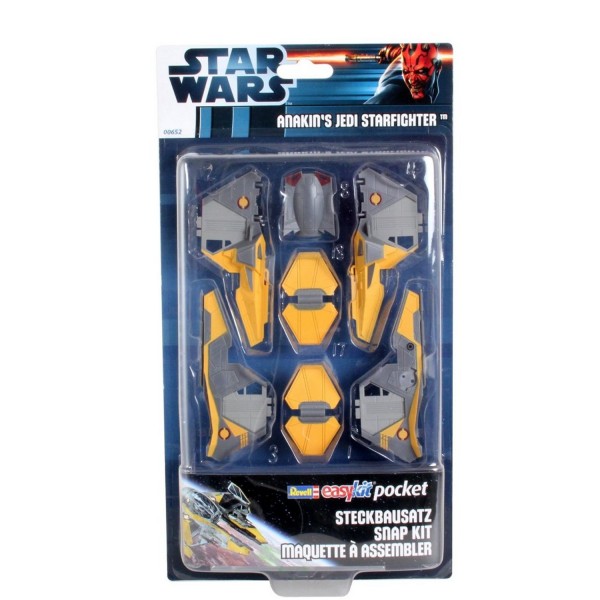 Maquette Star Wars : Easy Kit : Anakin's Jedi Starfighter - Revell-00652
