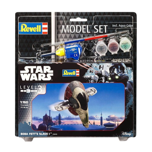 Maquette Star Wars : Model-Set : Boba Fett's Slave I - Revell-63610