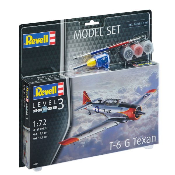 Model Set T-6 G Texan - 1:72e - Revell - Revell-63924