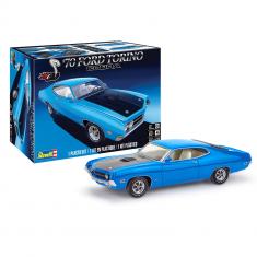 Maquette voiture : 1970 Ford Torino Cobra