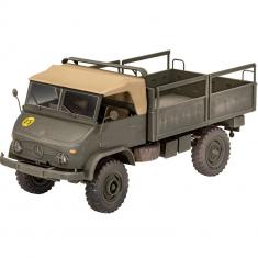 Maquette camion militaire : Unimog 404 S