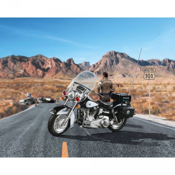 Maquette Moto : US Police Motorbike - Revell-07915