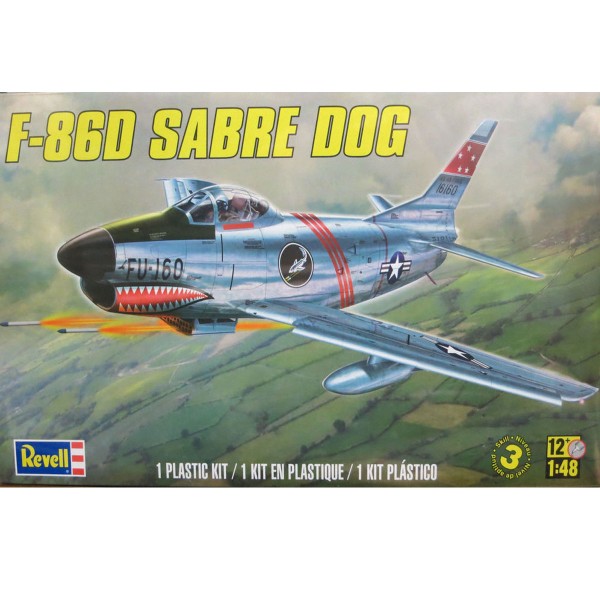 Aircraft model: F-86D Saber Dog - Revell-85-15868