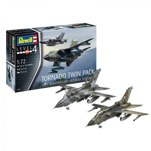 Maquette avion : 50e anniversaire Tornado 1/72 - Revell-63801