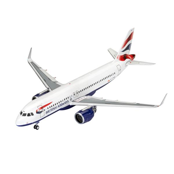 Maqueta de avión: Model Set : Airbus A320 Neo British Airways - Revell-63840