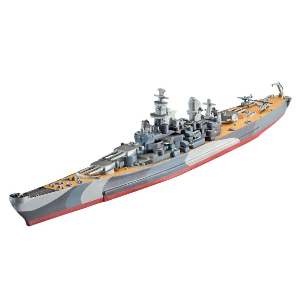 Model Set Battleship U.S.S. Miss - 1:1200e - Revell - Revell-65128